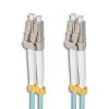 Qoltec Patchcord światłowodowy LC/UPC-LC/UPC | MM | 50/125 | OM3 | 1m
